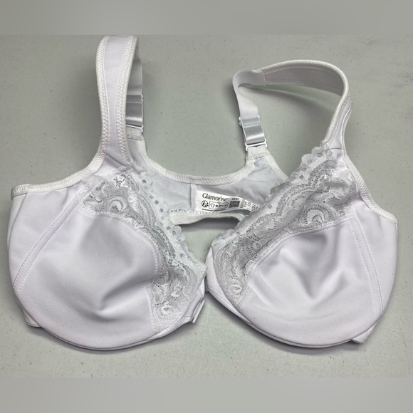NWOT Glamorise WHT Front Close Underwire, 36C, *P1102 - Picture 2 of 5